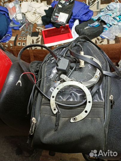 Сумка на бак (с прикуривателем) для мотоцикла