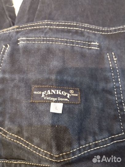 Джинсовый комбинезон