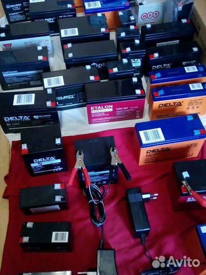 Гелиевые аккумуляторы 12 В 12 а/ч Delta DT-1212