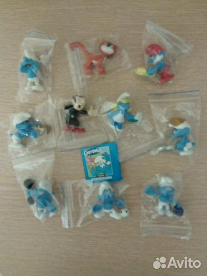 Смурфики коллекция