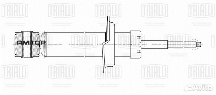 Trialli AG 01523 Стойка задней подвески 2170 
