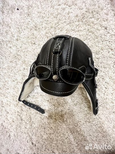 Меховая детская шапка. Мутон