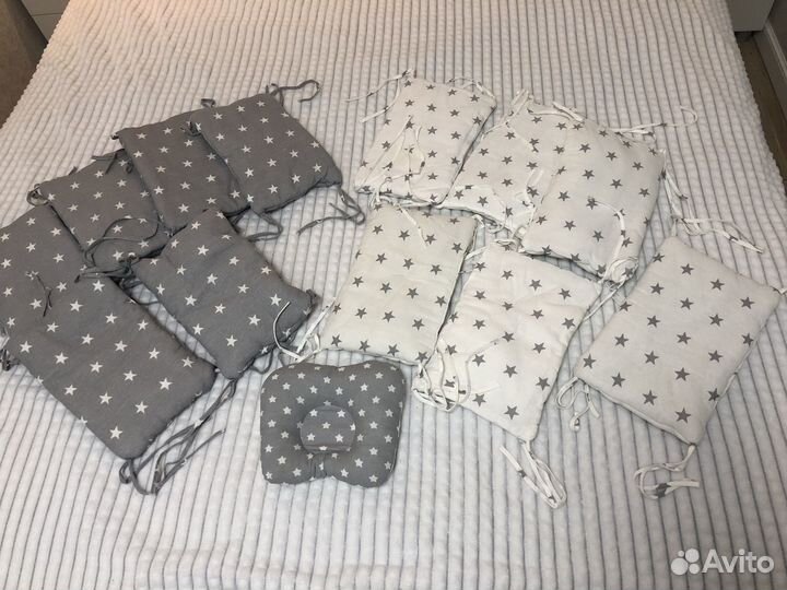 Бортики в детскую кроватку