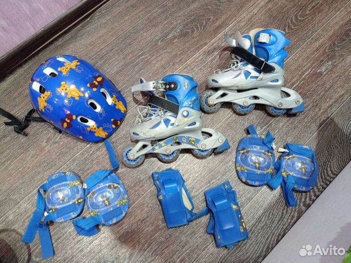 Б/у ролики, в полной комплектации