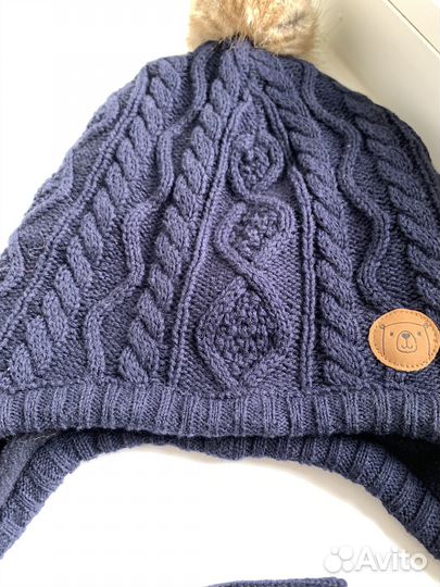 Комплект шапка и варежки H&M 98