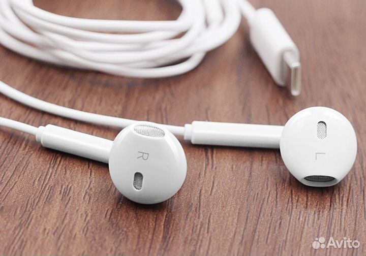 Наушники с микрофоном проводные