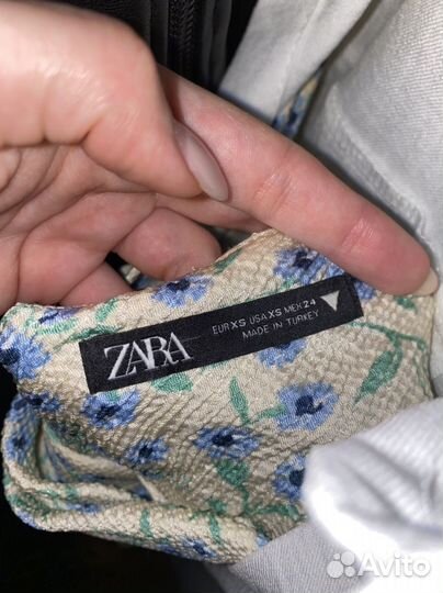 Платье мини Zara XS