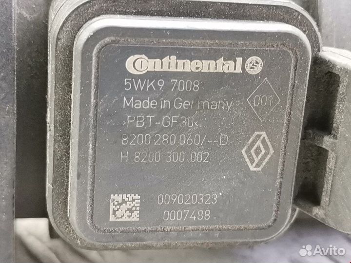 Расходомер воздуха (дмрв) для Nissan Qashqai 1