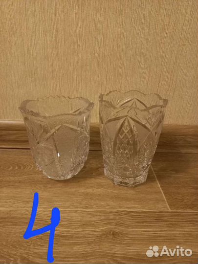 Хрустальная ваза