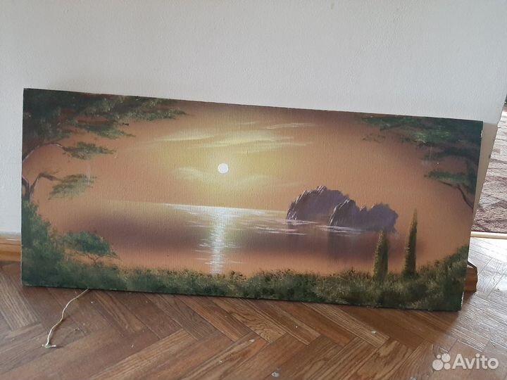 Картины морские пейзажи маслом на холсте