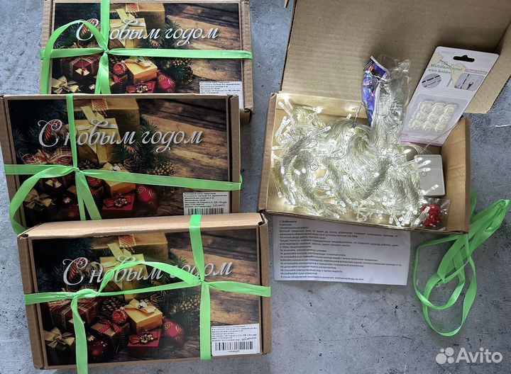 Новая Гирлянда занавес 3х3 / Штора. Разные