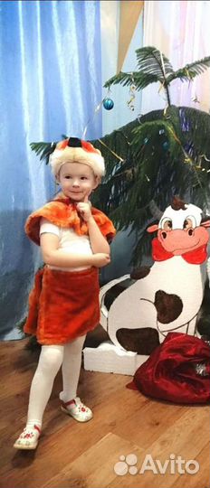 Новогодний костюм белочка