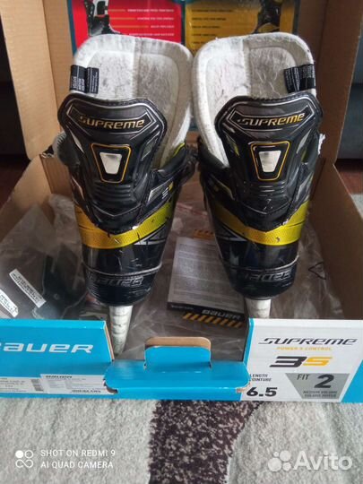 Коньки bauer supreme 3X