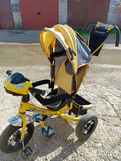 Детский трехколесный велосипед бу