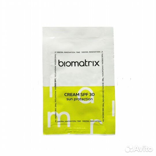 Биоматрикс Саше - пробник солнцезащитного крема в