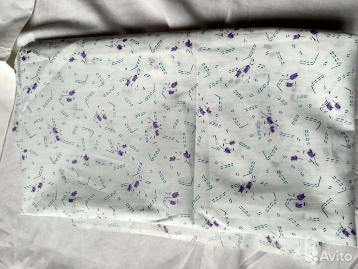 Батист Отрезы СССР хлопок