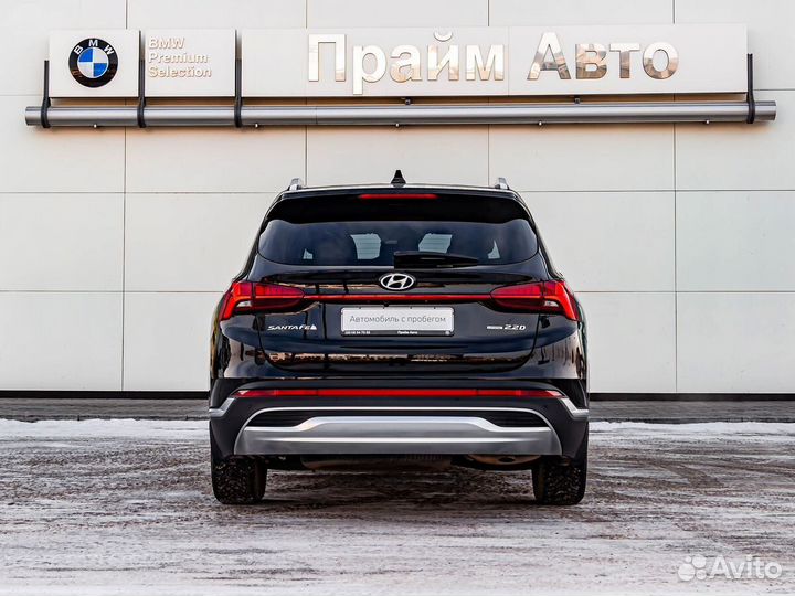 Hyundai Santa Fe 2.2 AMT, 2021, 78 403 км
