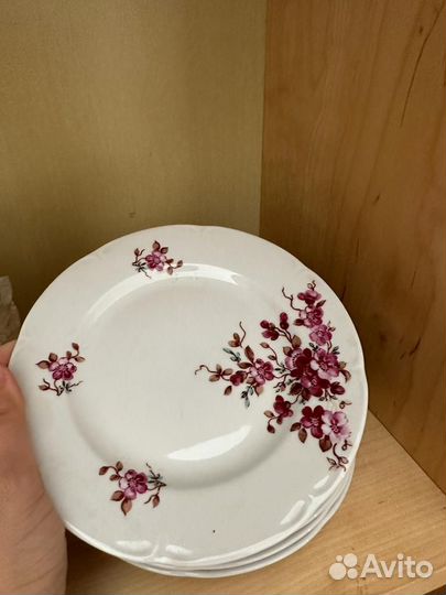 Набор тарелок новый СССР