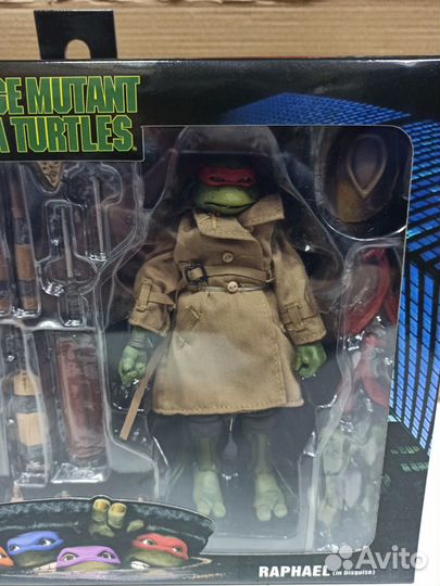 Набор фигурок Neca Casey Jones & Raphael in Disgui