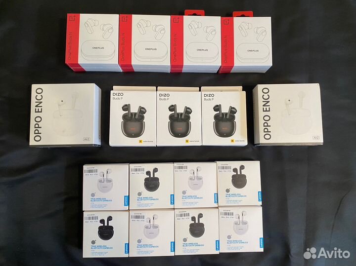 Беспроводные bluetooth наушники Lenovo HT38