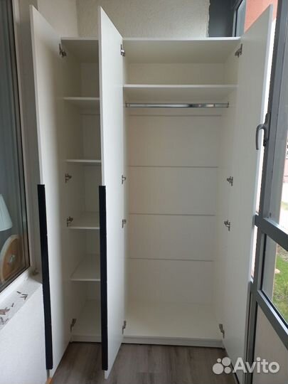 Шкаф распашной белый в рассрочку