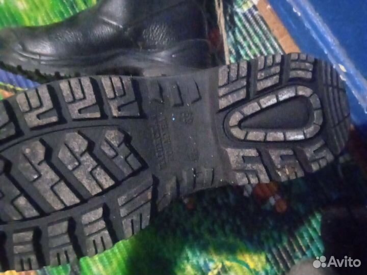 Кирзовые сапоги утеплённые