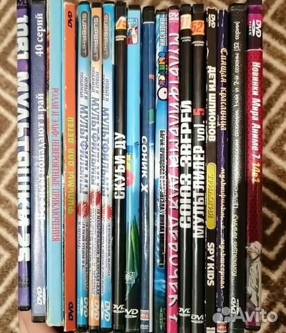 Dvd диски мультфильмы