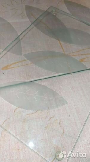 Разделочные доски стеклянные, прозрачные