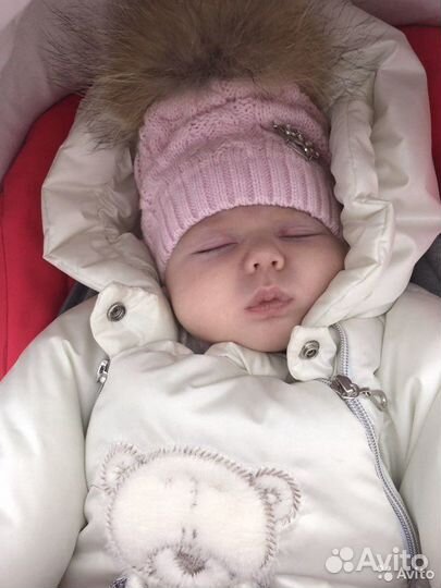 Шапка для девочки зимняя