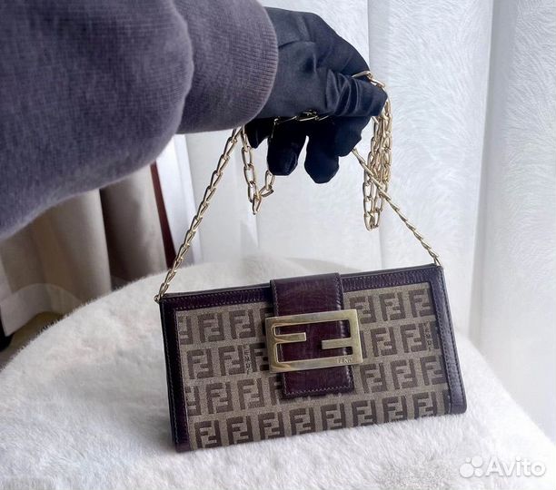 Сумка- Клатч Fendi Оригинал