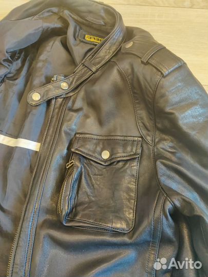 Куртка кожаная мужская arbex