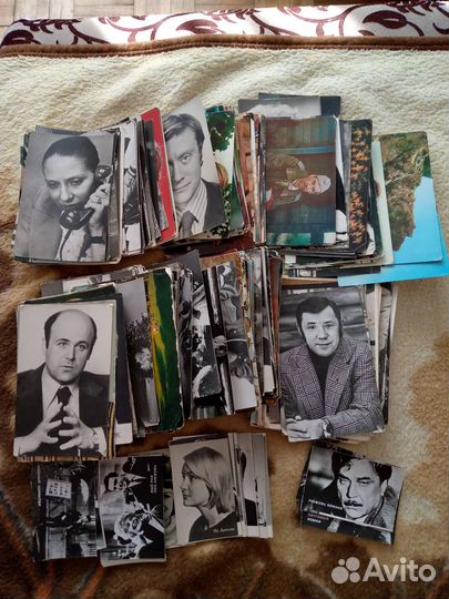 Актеры советского кино открытки