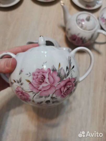 Новый сервиз чайный на 6 персон