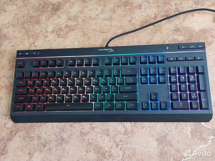 Клавиатура проводная HyperX Alloy Core RGB