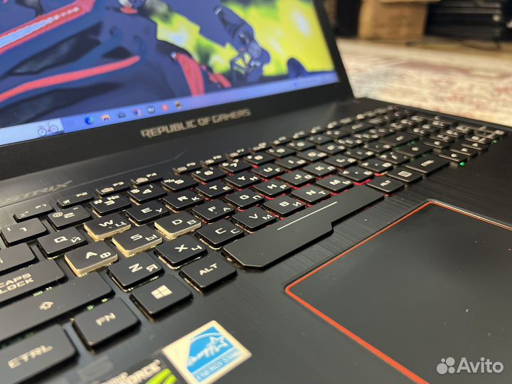 Игровой Ноутбук Asus Rog i5-7300HQ/GTX1050/16гб