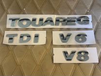 Набор эмблем Volkswagen Touareg Хром