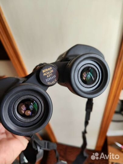 Бинокль nikon aculon 10х42