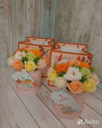 Букеты из мыла