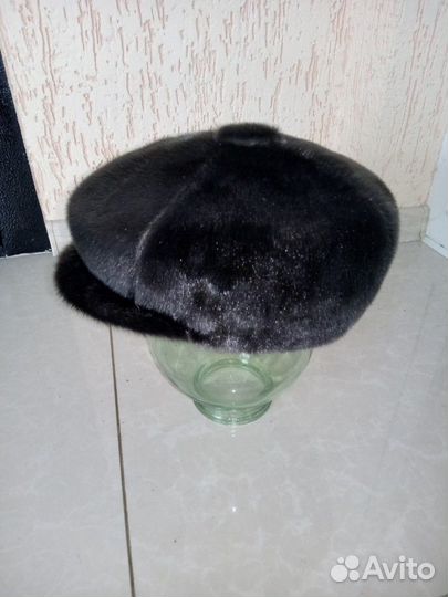 Меховая мужская кепка