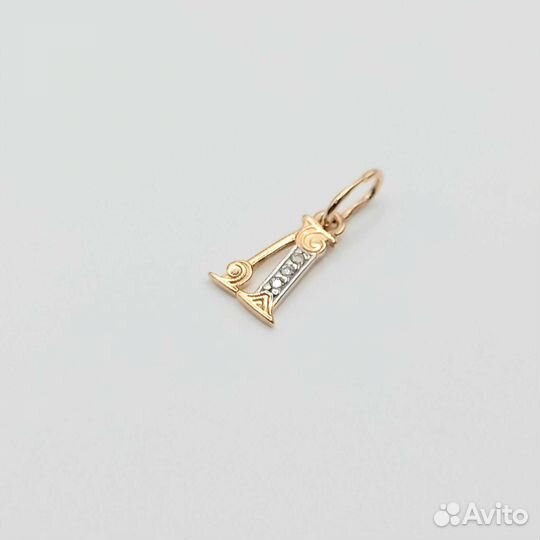 Золотая подвеска