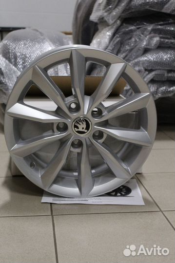 Литые диски 16 Шкода Октавия А7