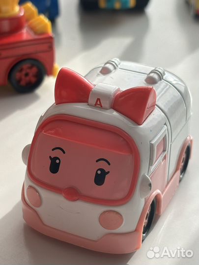 Машинки робокар поли 10 штук