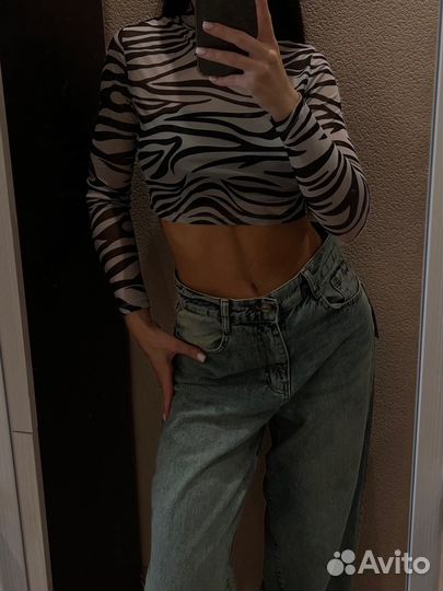 Топ прозрачный