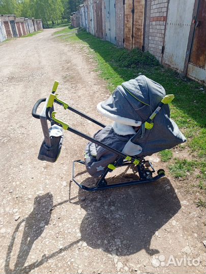 Санки коляска ника 7 3