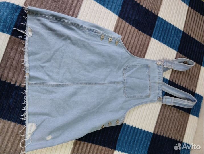 Джинсовый сарафан