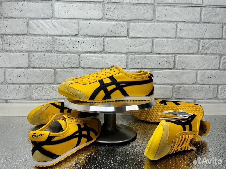 Asics onitsuka tiger mexico 66 yellow gum black