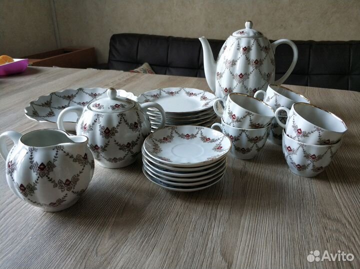 Сервиз лфз гирлянды СССР, винтаж