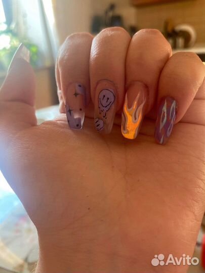 Маникюр с покрытием гель-лаком