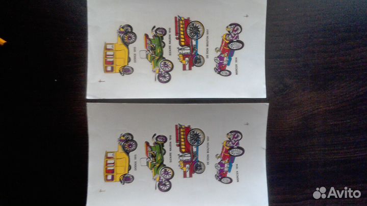 Продам переводные картинки СССР