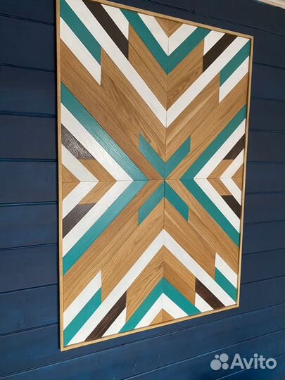 Картина панно из дерева